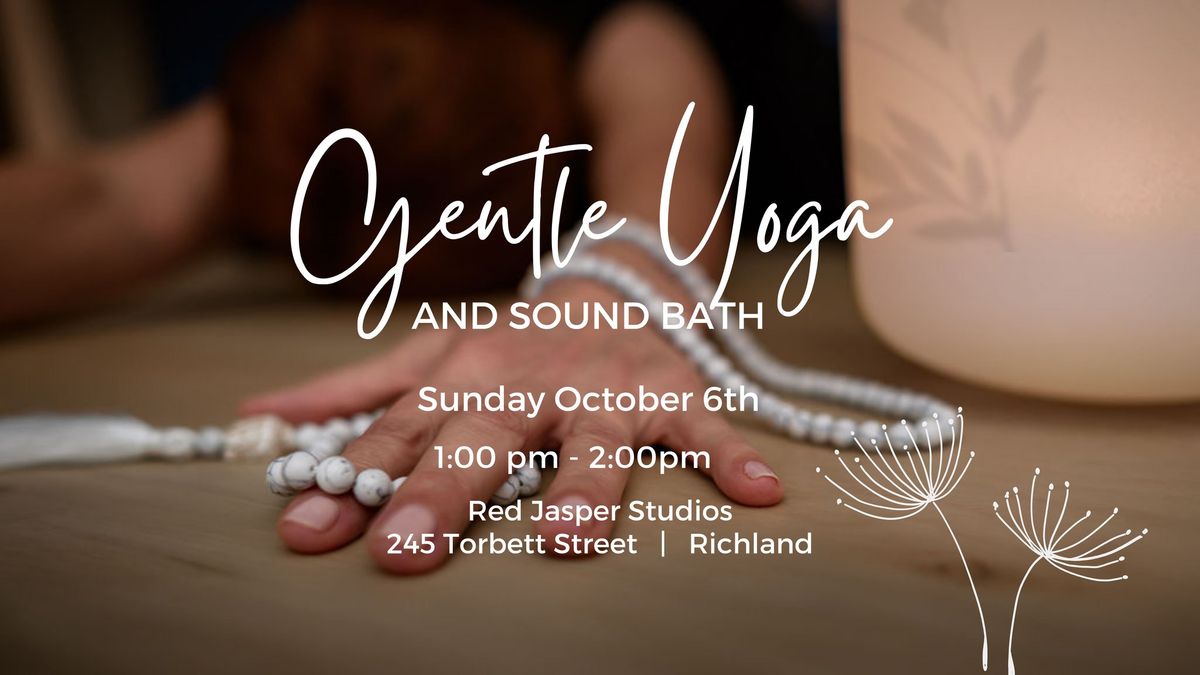 Gentle Yoga and Sound Bath