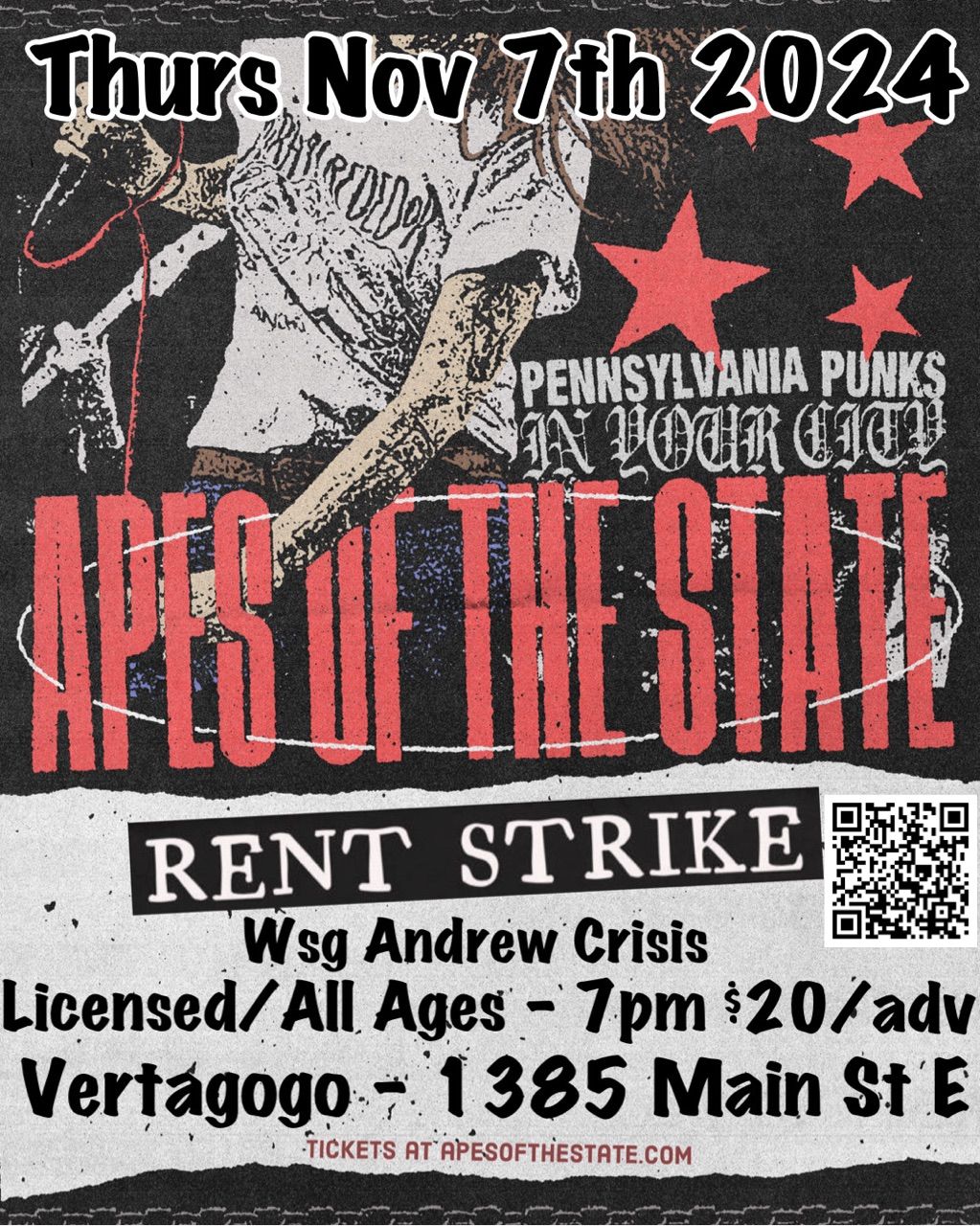 Apes Of The State \/ Rent Strike \/ Andrew Crisis