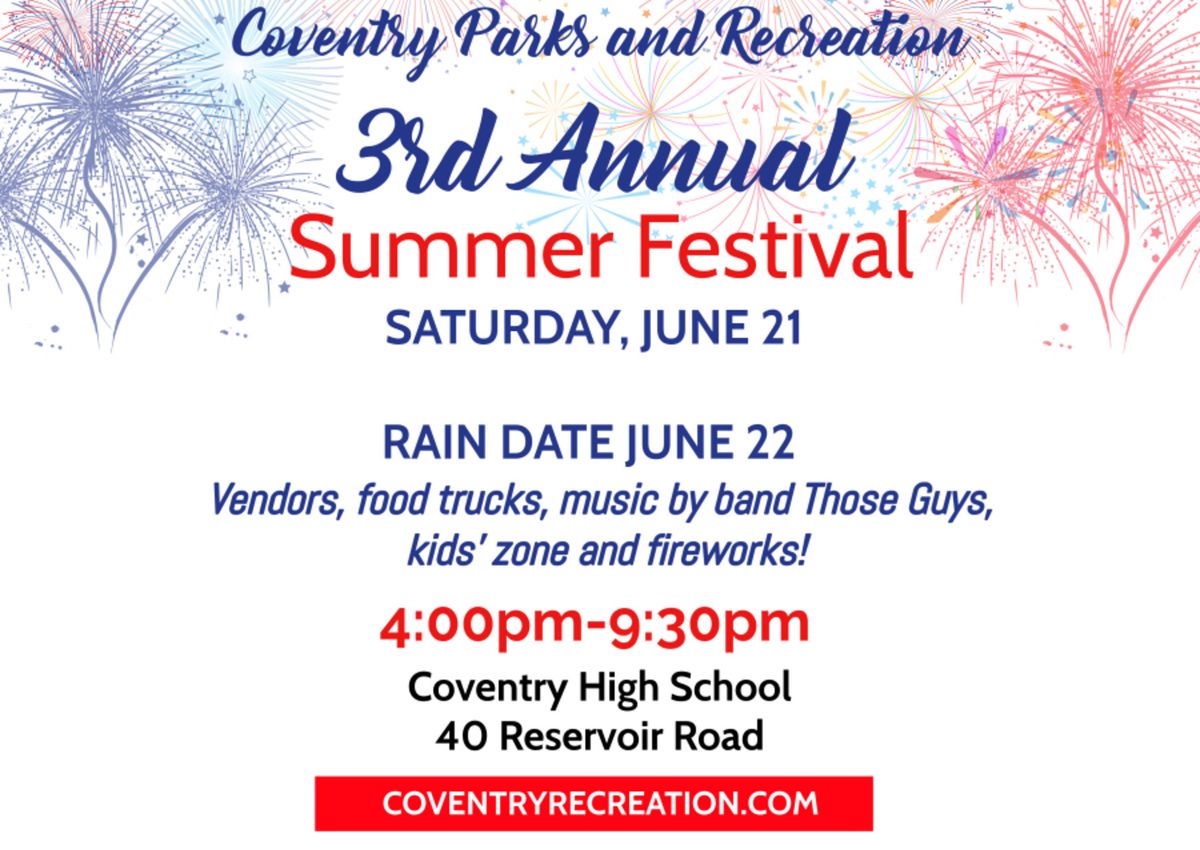 3rd Annual Summer Festival