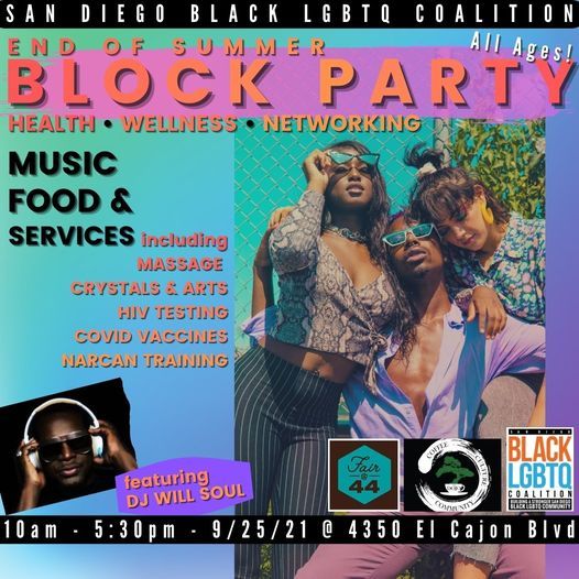 Black Pride Block Party: Promoting Health, Wellness and Networking