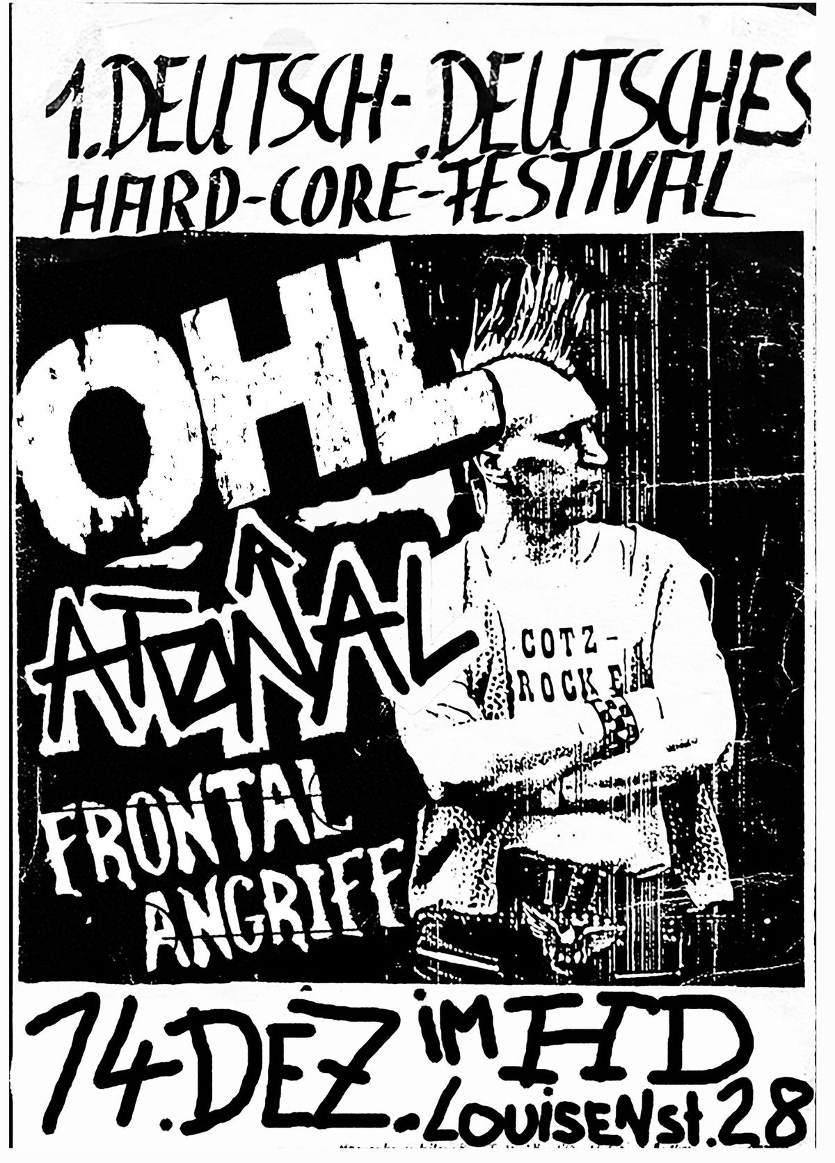 OHL + ATONAL + FRONTALANGRIFF Live in Dresden