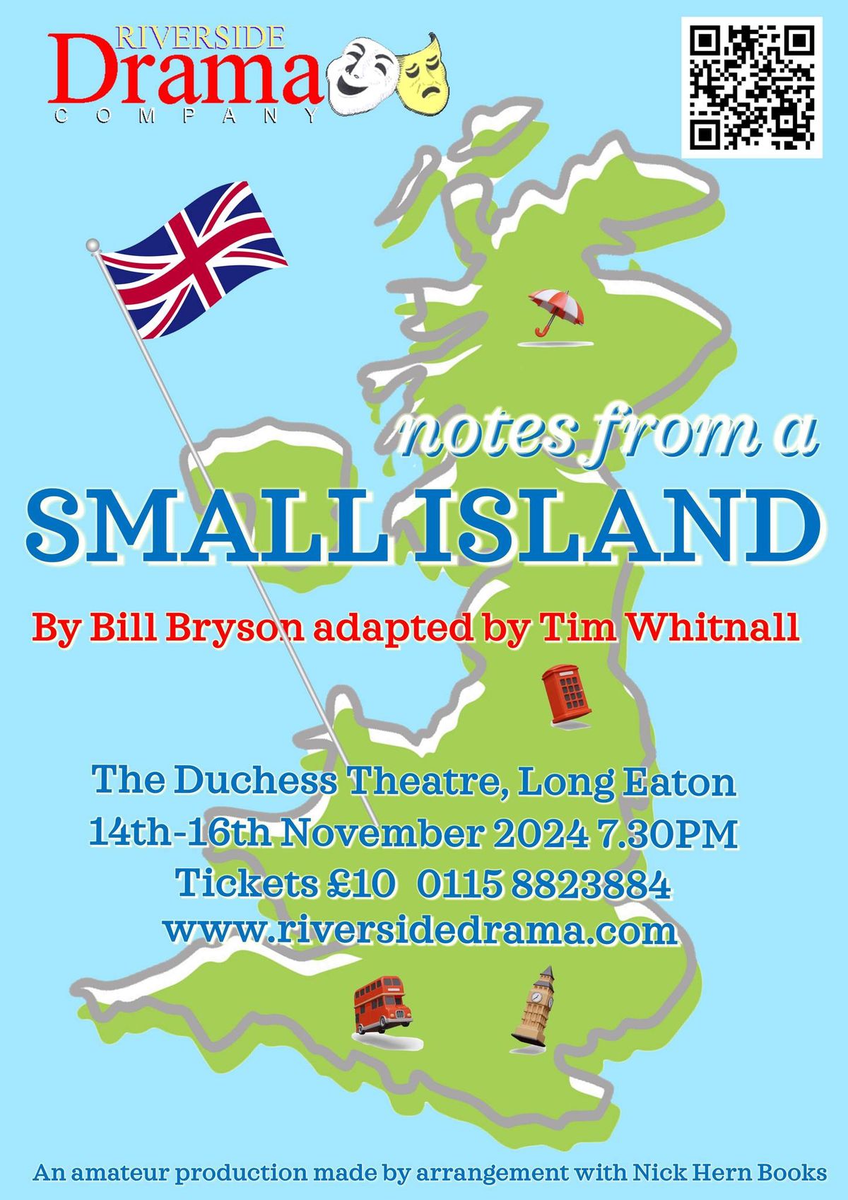 Notes From A Small Island - Riverside Drama Company