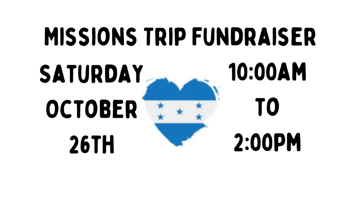 Vendor Show - Missions Trip Fundraiser