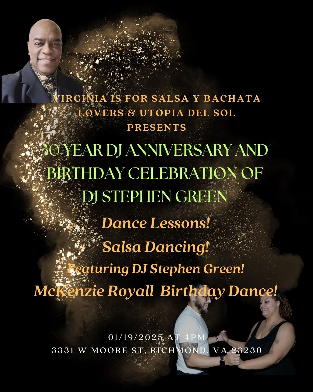 Salsa Sunday @ V\u00e4sen -30 year Social and celebration of DJ Stephen Green-No Work Monday