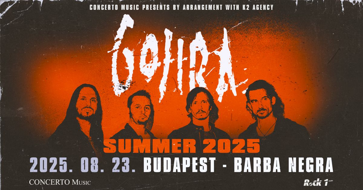 GOJIRA - Summer 2025 - Budapest