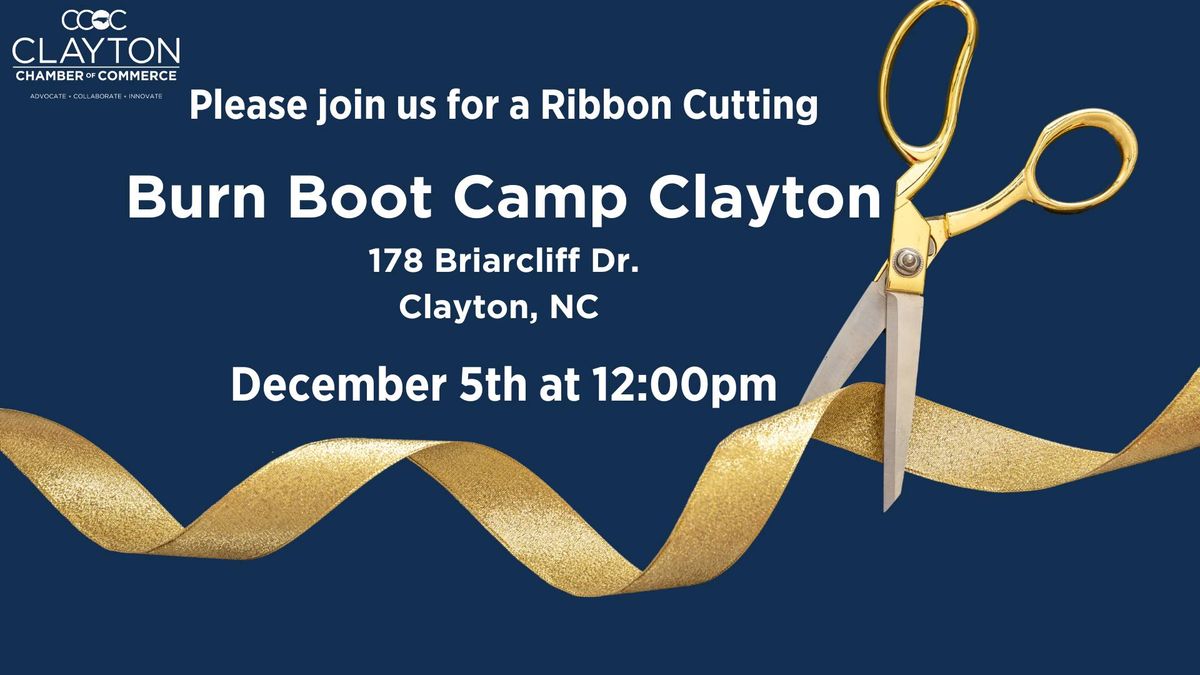 Ribbon Cutting - Burn Boot Camp Clayton