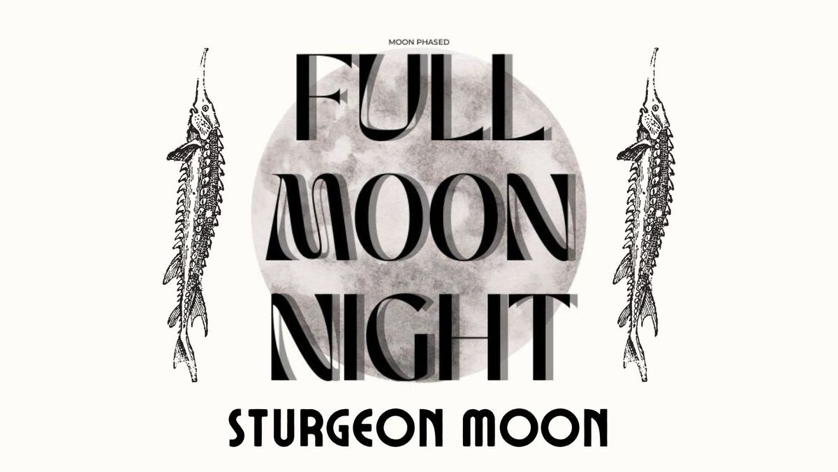 Full Moon Night: Sturgeon Moon 