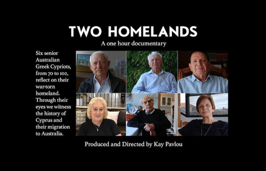 Screening of \u201cTwo Homelands\u201d Documentary- a film by Kay Pavlou