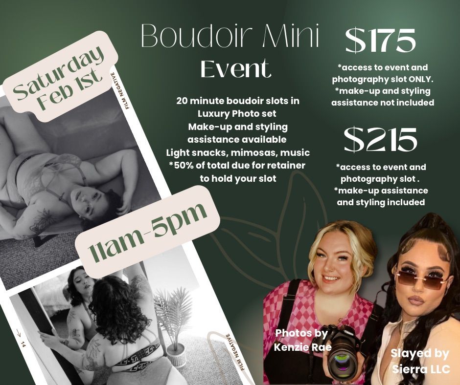 Boudoir Mini Event