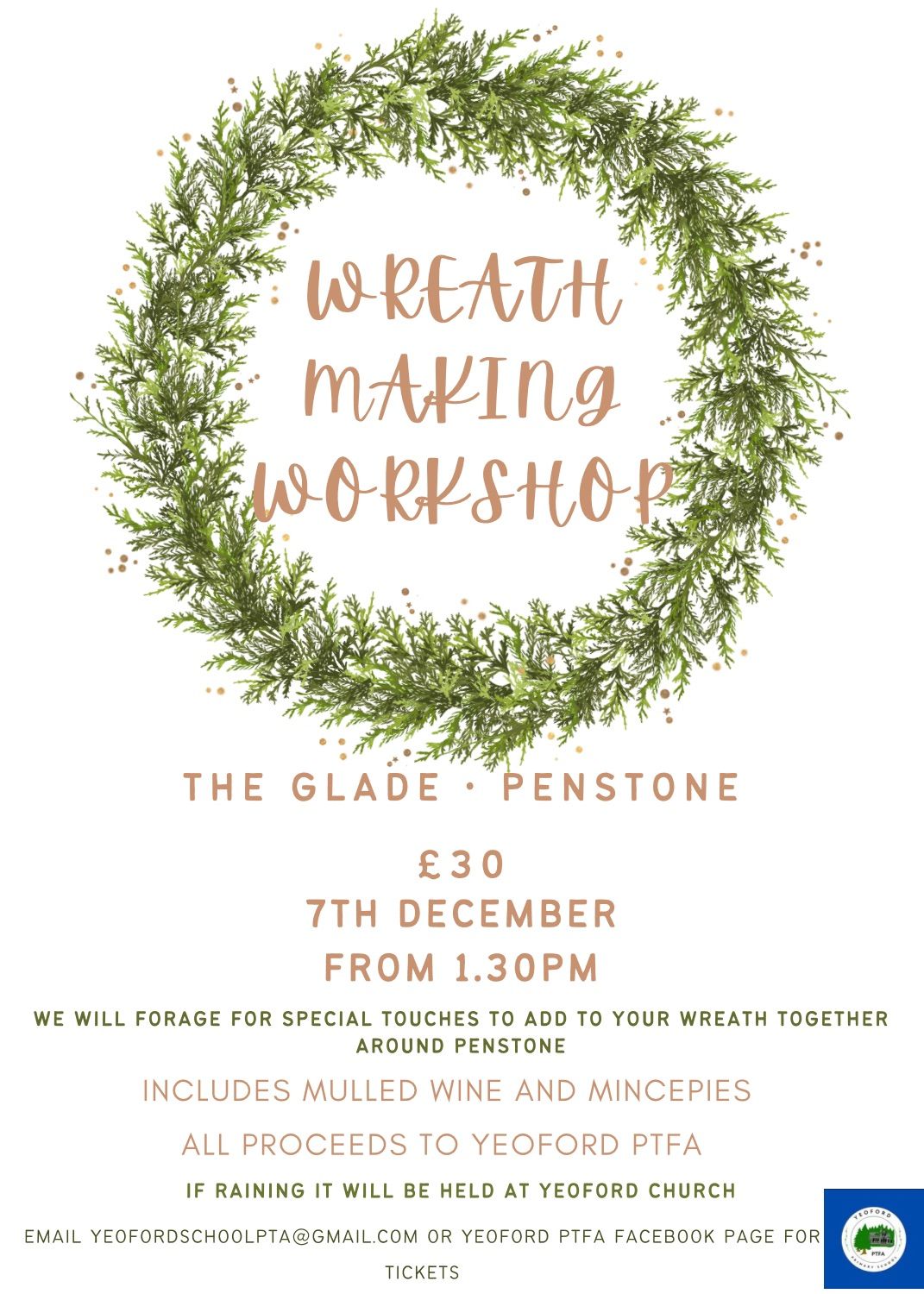 Wreath Making Experience in the Glade