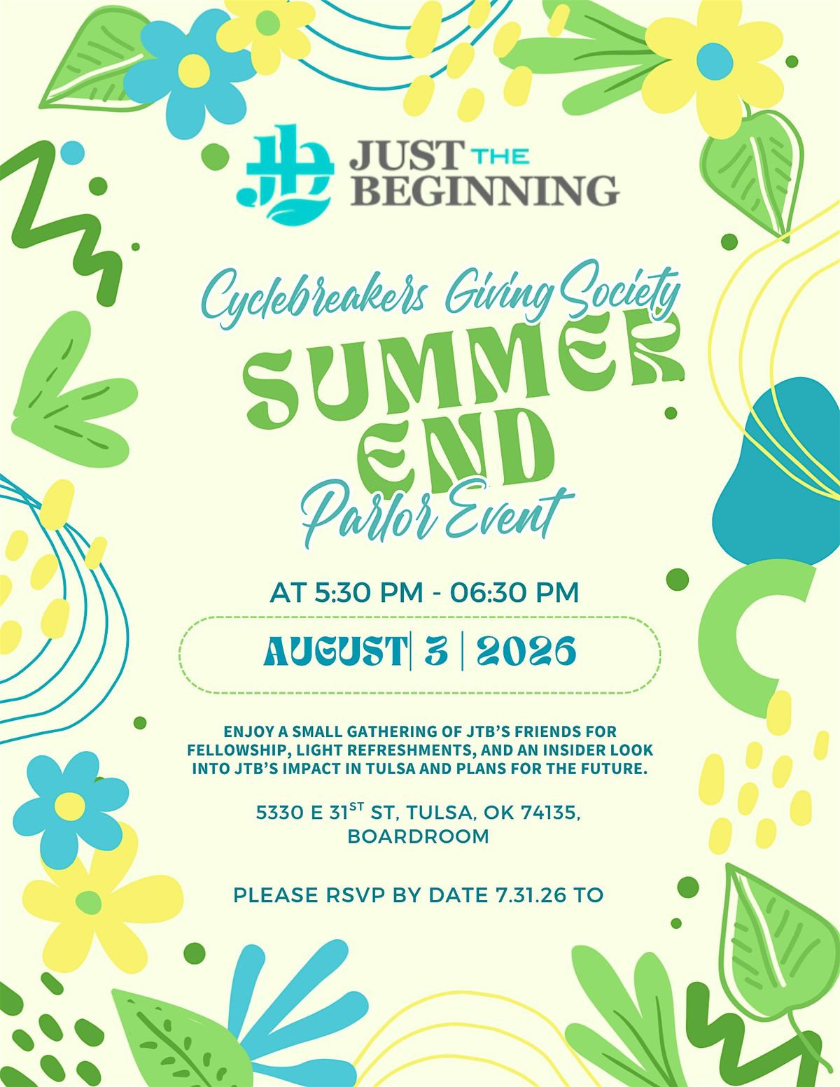 Cycle Breakers Giving Society - Parlor Event