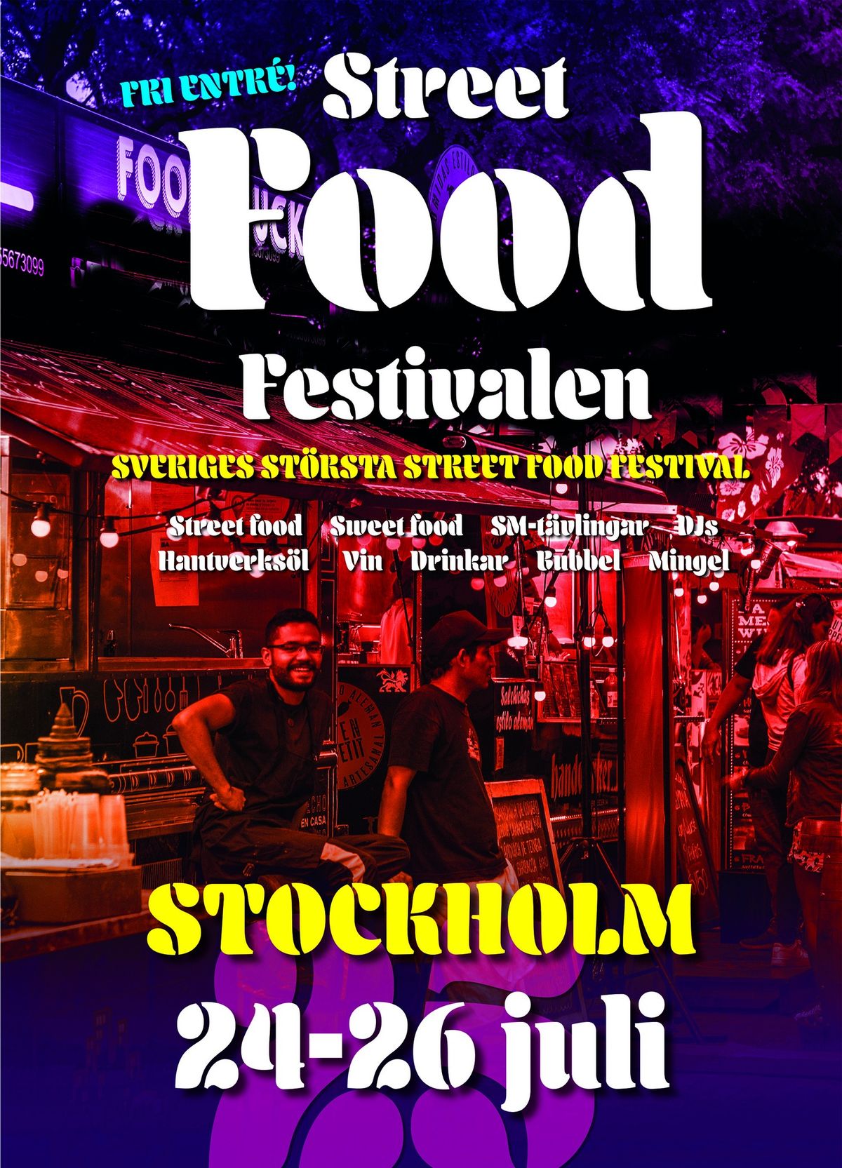 Streetfoodfestivalen Stockholm