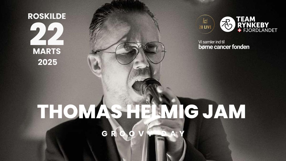 Thomas Helmig Jam til fordel for B\u00f8rnecancerfonden