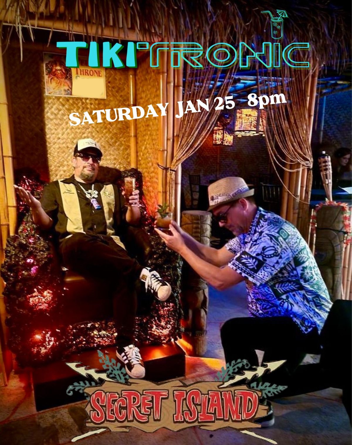 TikiTronic LIVE at Secret Island Long Beach!