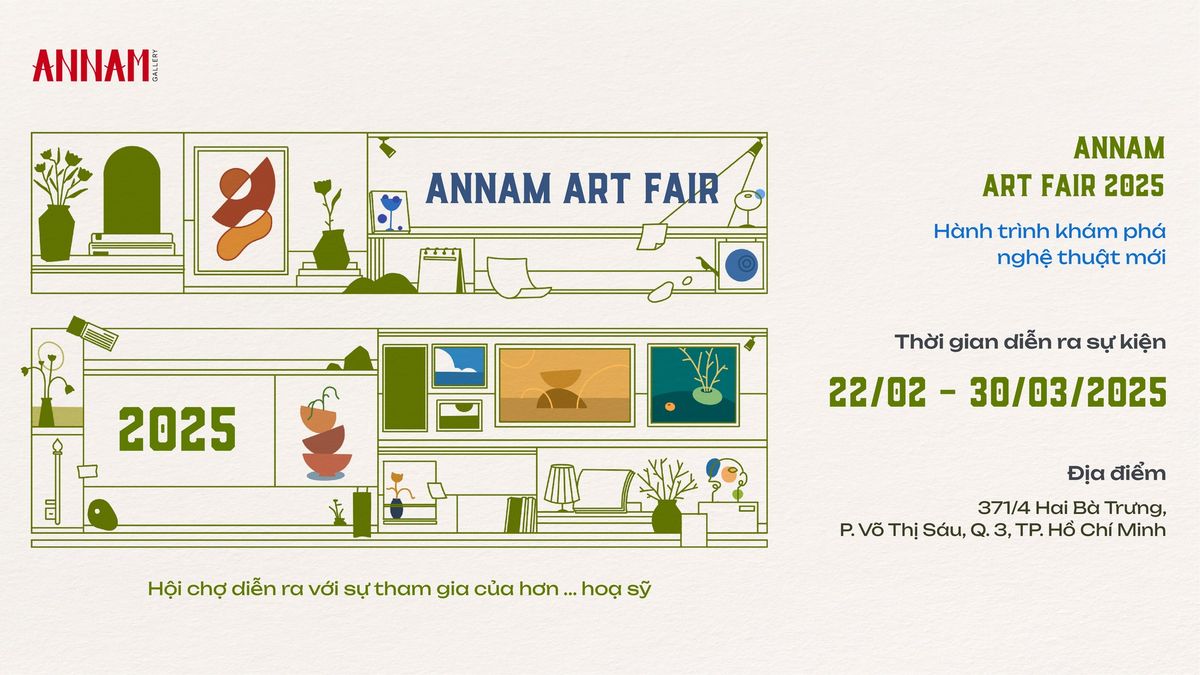 ANNAM ART FAIR 2025 | H\u00e0nh tr\u00ecnh kh\u00e1m ph\u00e1 ngh\u1ec7 thu\u1eadt m\u1edbi