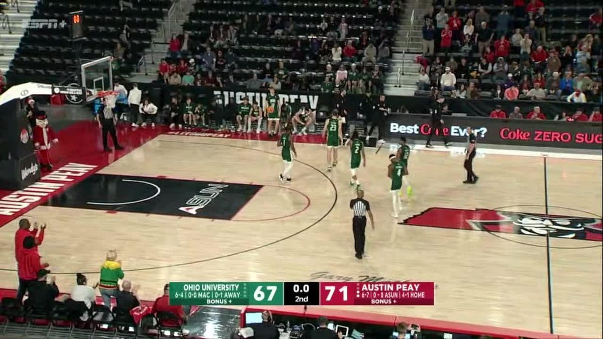 Ohio Bobcats vs. Austin Peay Governors