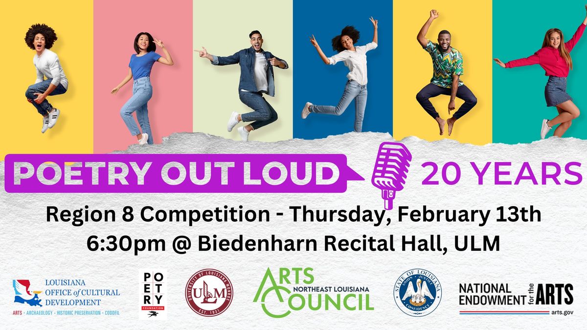 2025 Poetry Out Loud Regional Competition