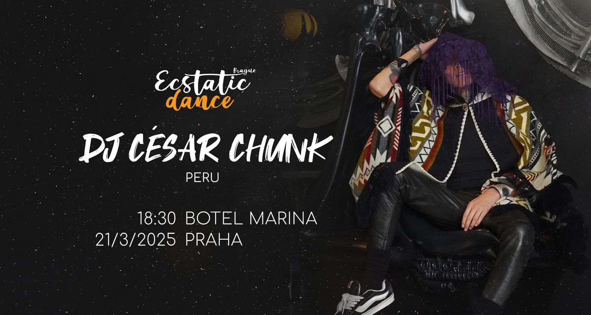 Ecstatic dance Prague #148 | DJ C\u00e9sar Chunk (Peru)