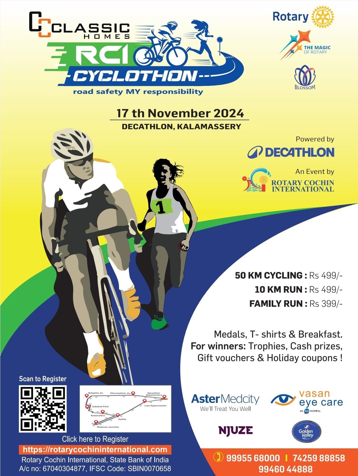 RCI Cyclothon 2024, Kochi