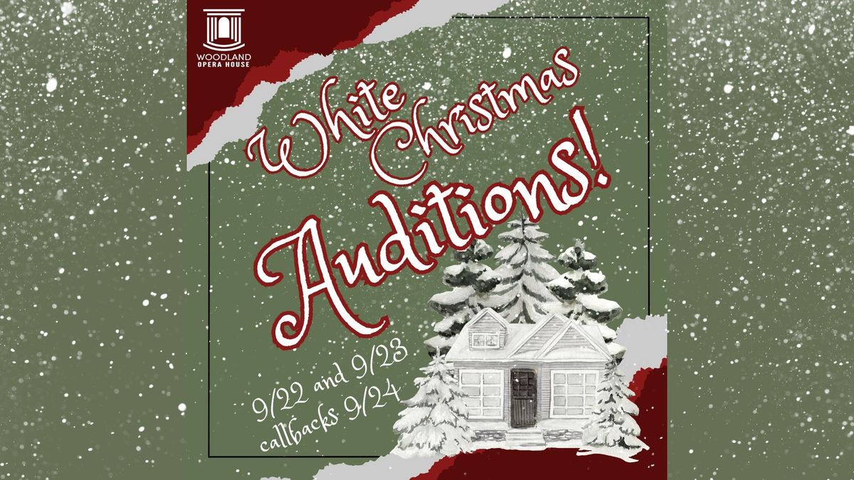 Auditions: White Christmas 