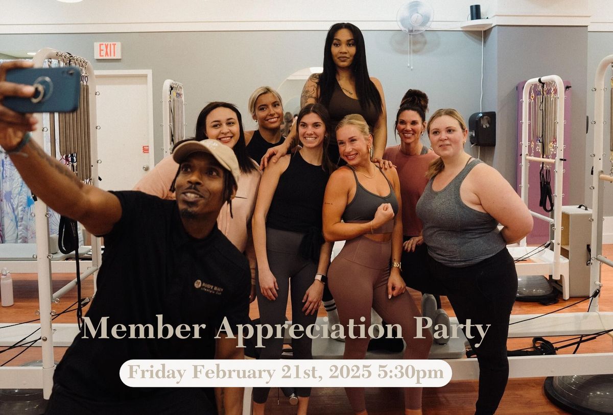 Body Haus Lifestyle Club Member Appreciation Party