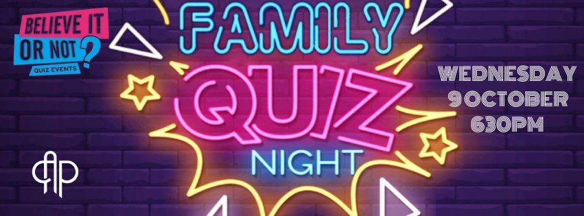 Family quiz nights