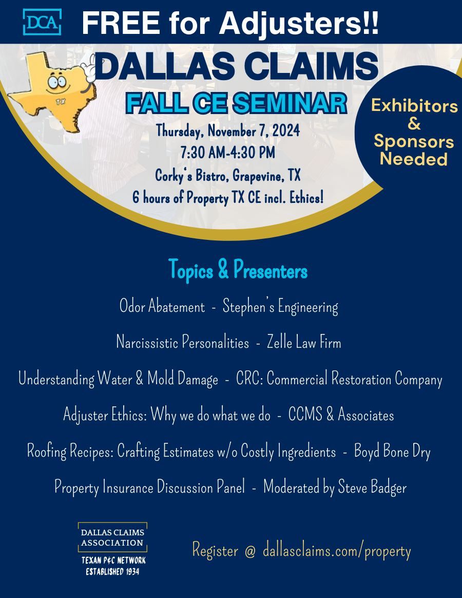 Fall CE Seminar