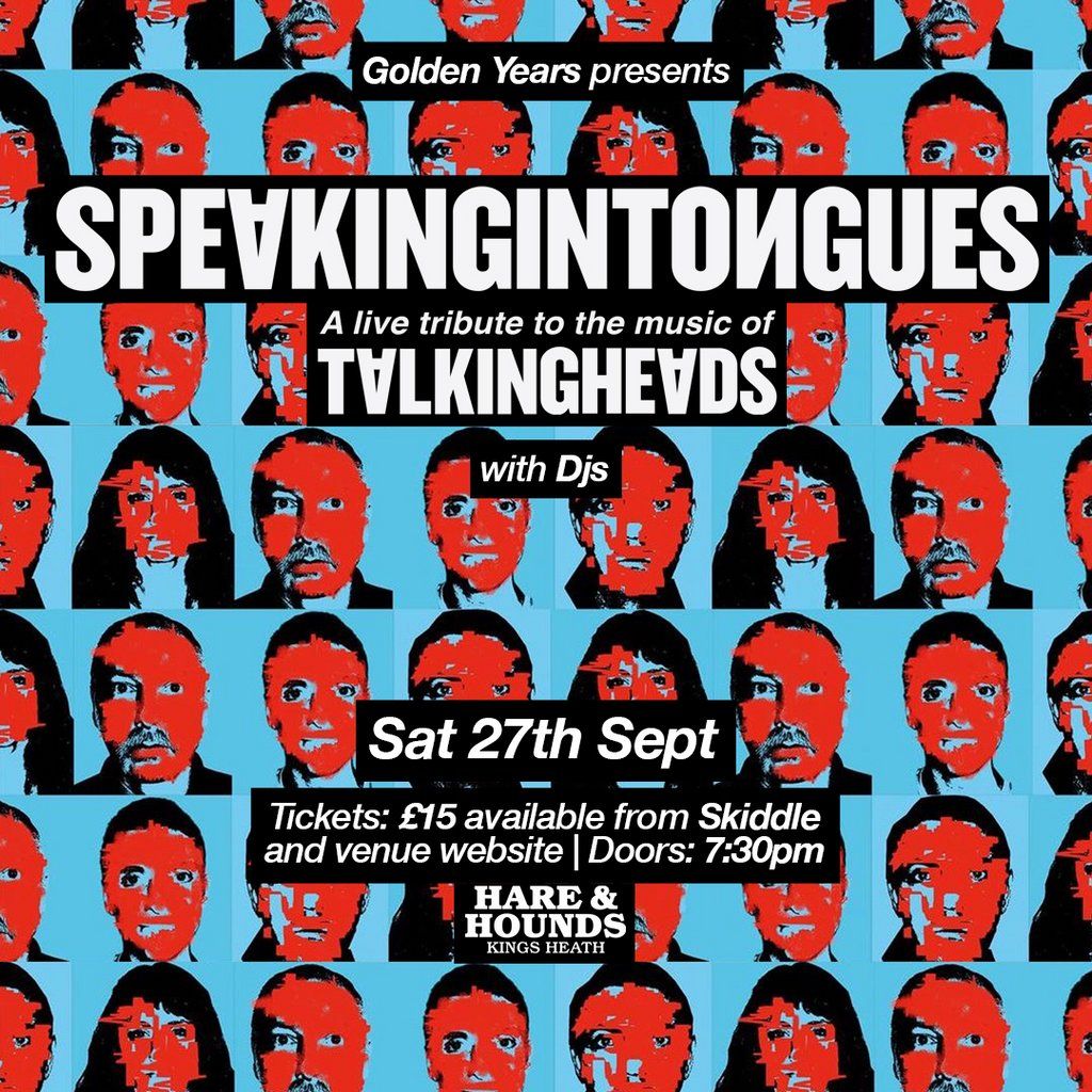Speaking In Tongues [Live] - A Tribute to Talking Heads
