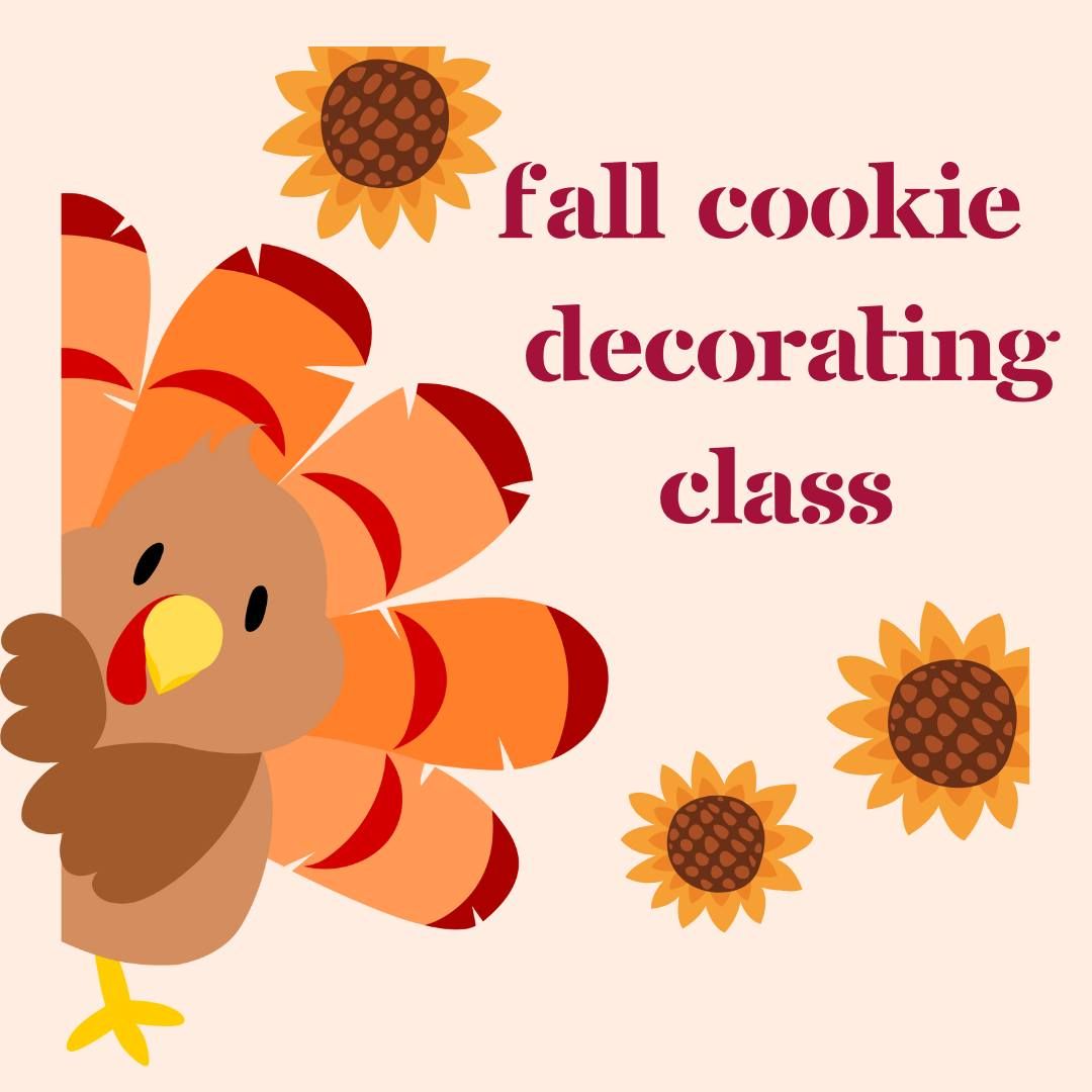 Fall Cookie Decorating Workshop