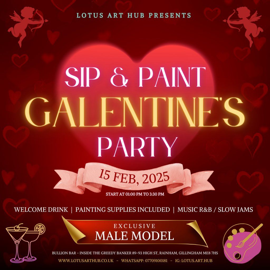 Sip & Paint Galentine's Party - Bullion Bar