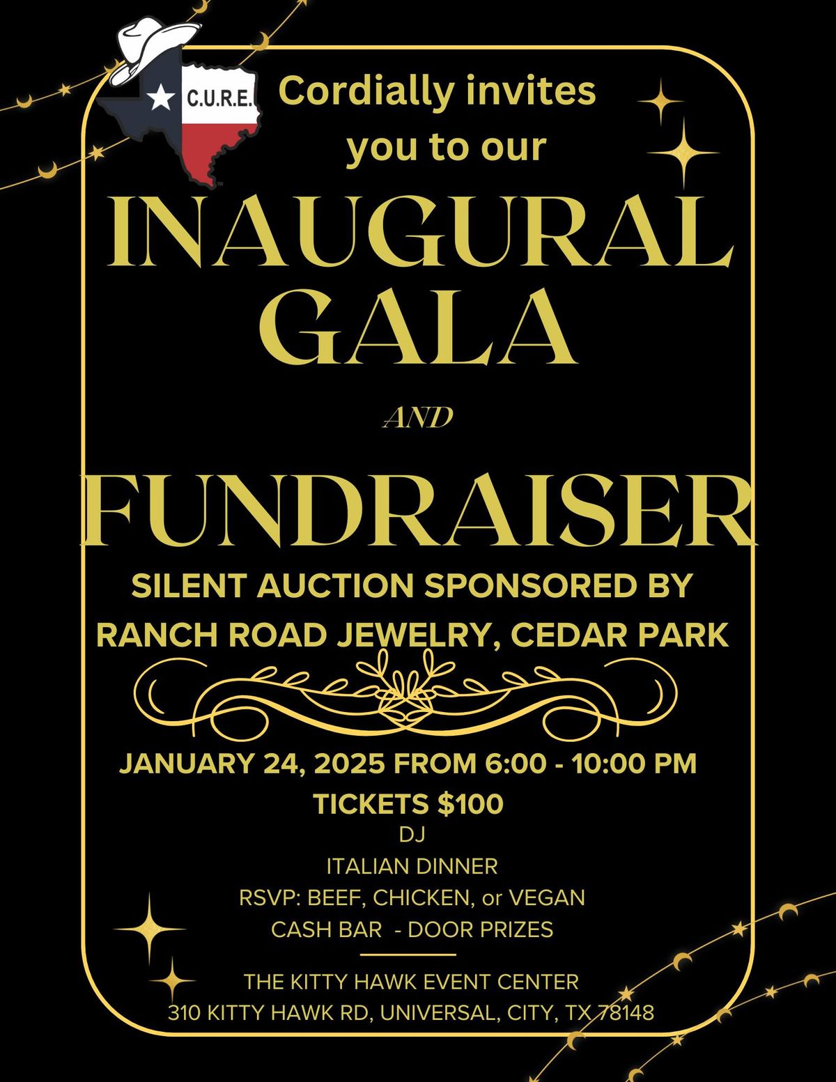 INAUGURAL GALA IND FUNDRAISER