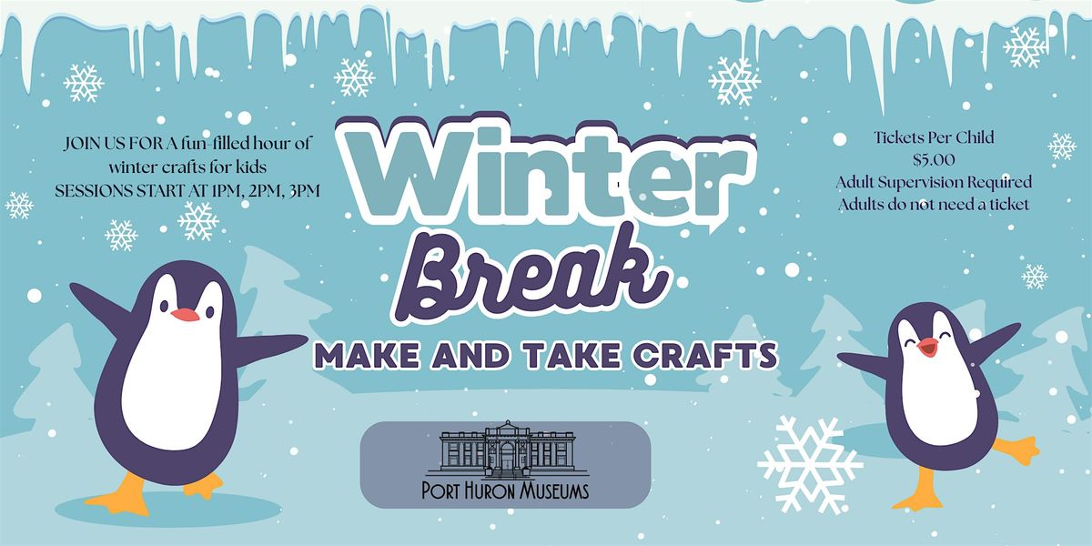 Winter Break Kid's Crafts at the Carnegie