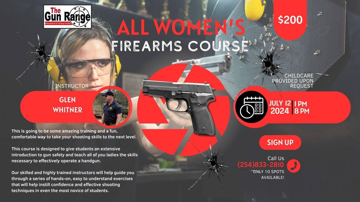 Women's Basic Pistol & Self Defense Training