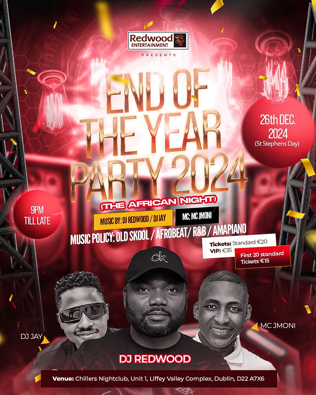 End Of The Year Party 2024 (African's Nite Out)