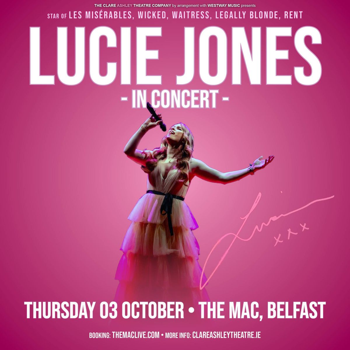 LUCIE JONES \u2022 IN CONCERT - THE MAC, BELFAST