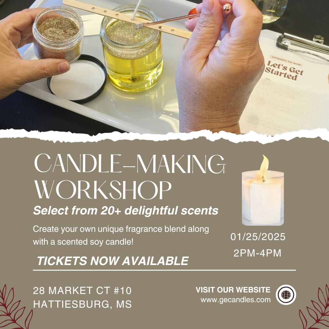 January Candle Making Workshop 