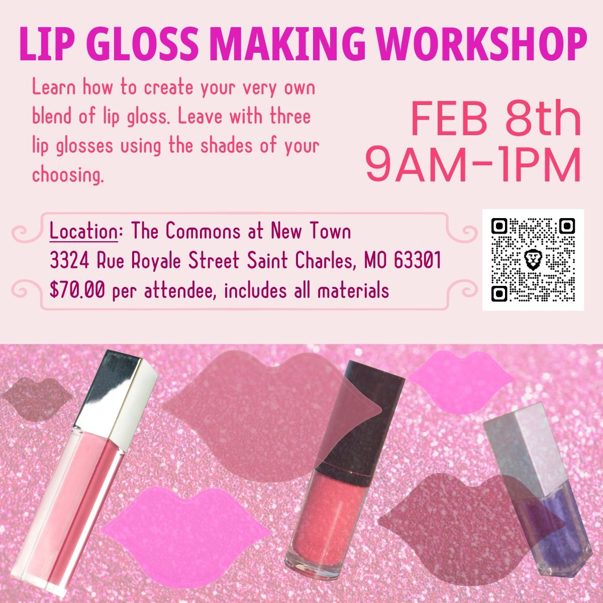 Beginning Lip Gloss Making Class