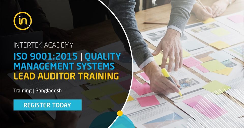 IRCA registered ISO 9001:2015 QMS Lead Auditor Training Programm - 40 hours Classroom