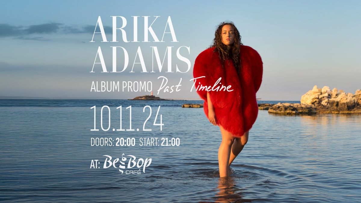 Arika Adams ALBUM PROMO @ Bee Bop Caf\u00e9