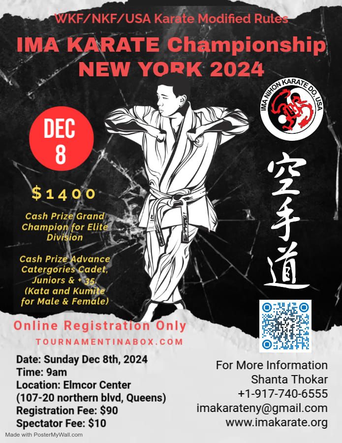 IMA Karate Championship New York 2024