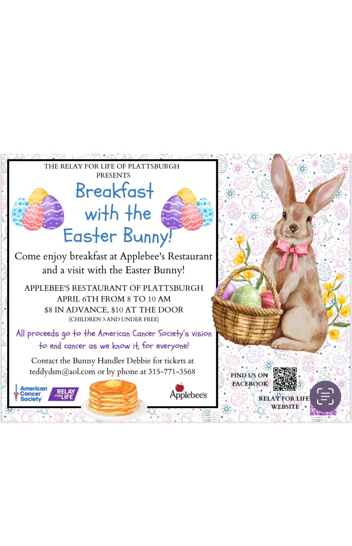 Breakfast with the Easter Bunny