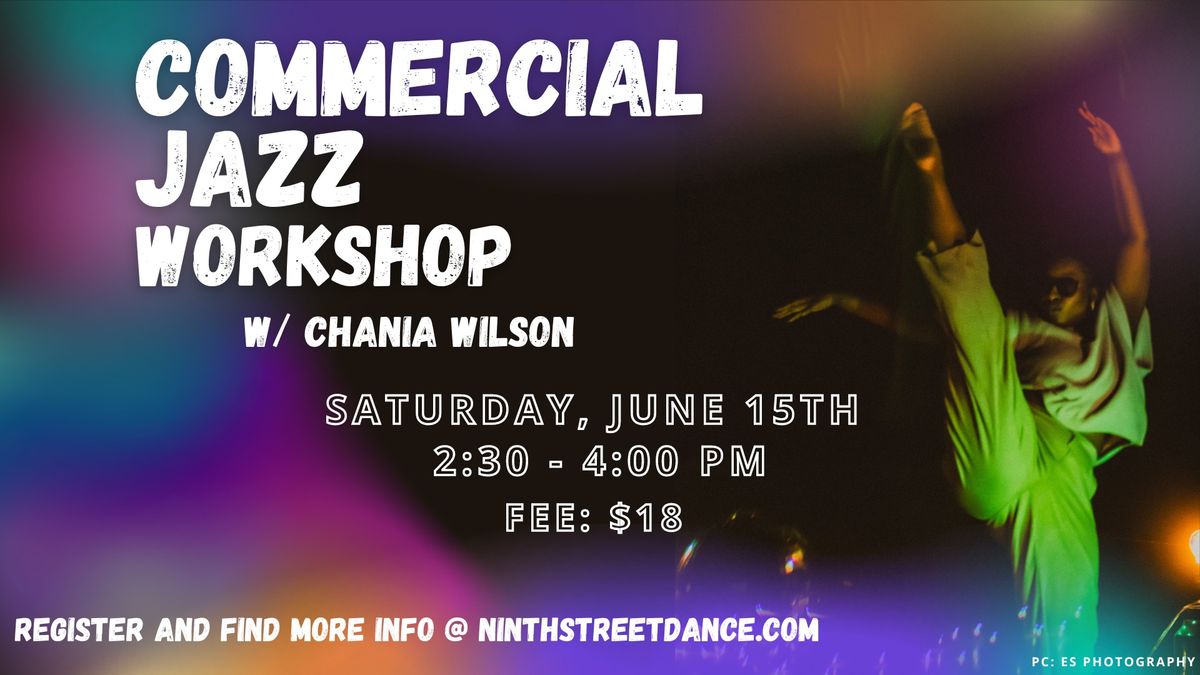 Commercial Jazz with Chania Wilson
