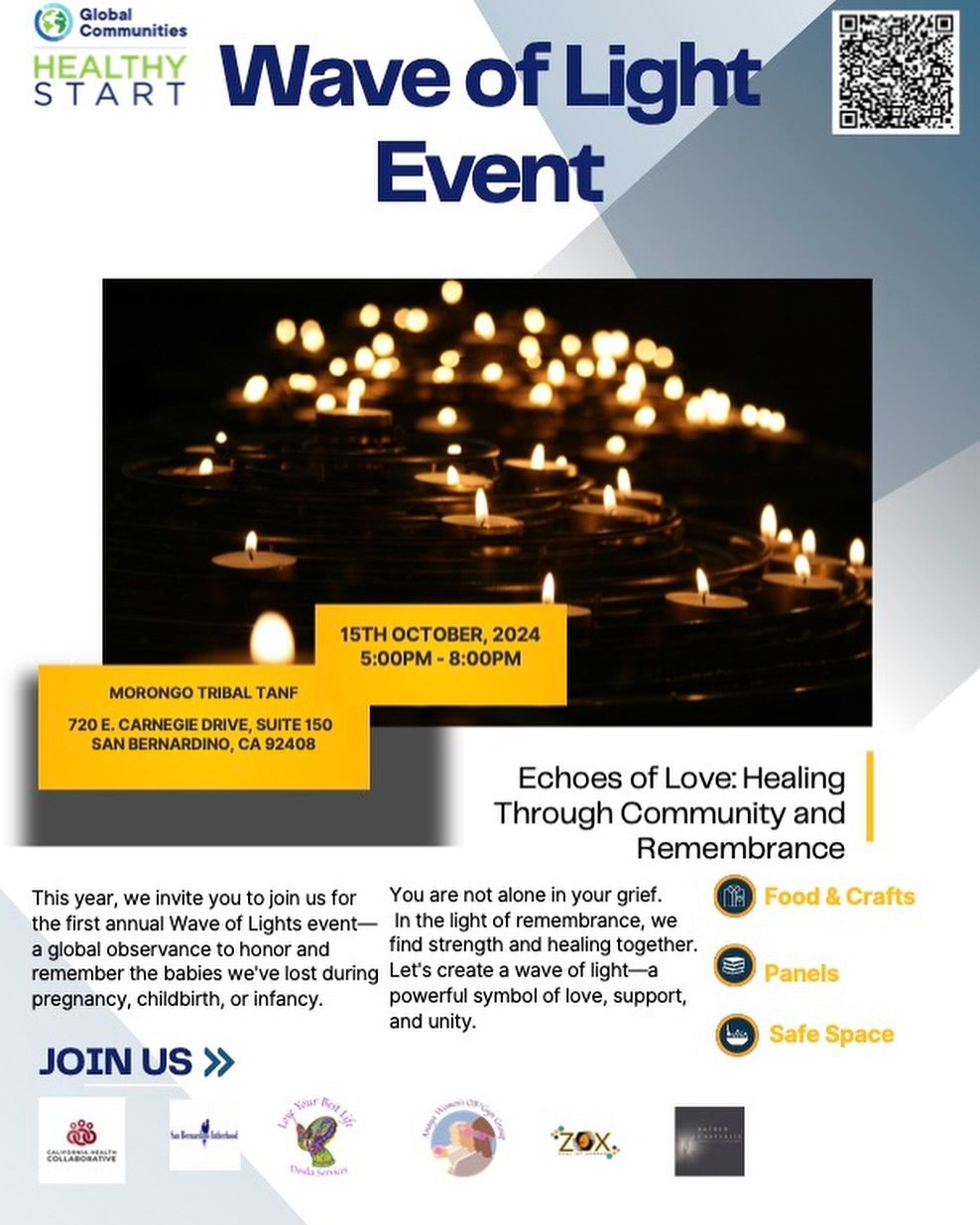 Wave of Light Event- Echoes of Love: Healing Through Community and Remembrance