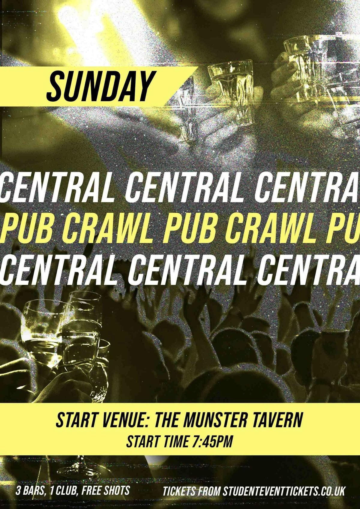 CENTRAL LONDON PUB CRAWL - SUNDAY 14TH SEPTEMBER