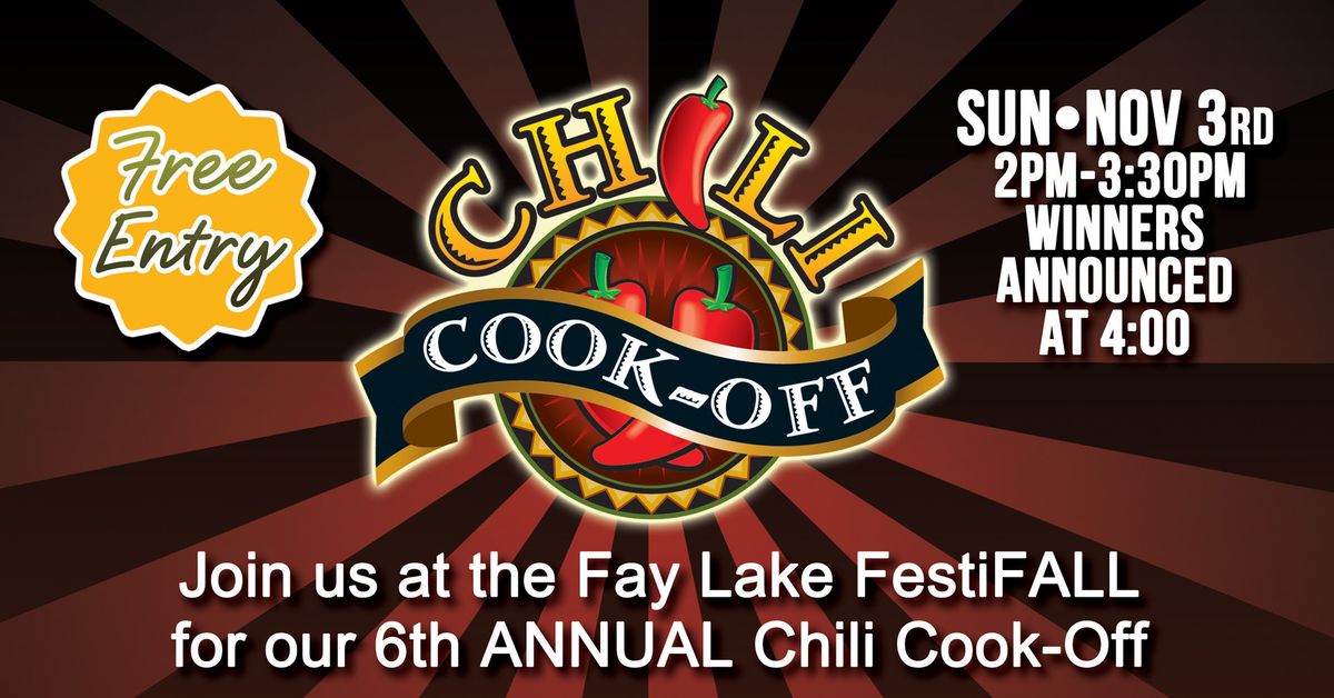 Fay Lake FestiFALL Chili Cook-Off