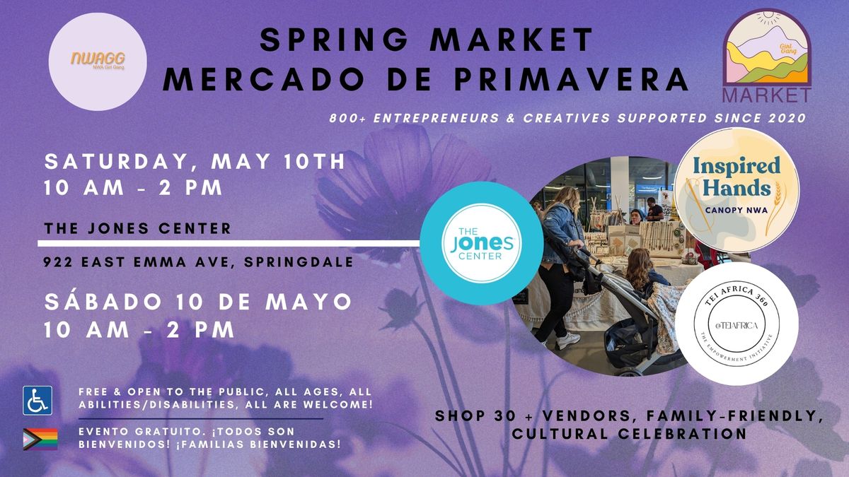 FREE EVENT - Spring Market at The Jones Center 