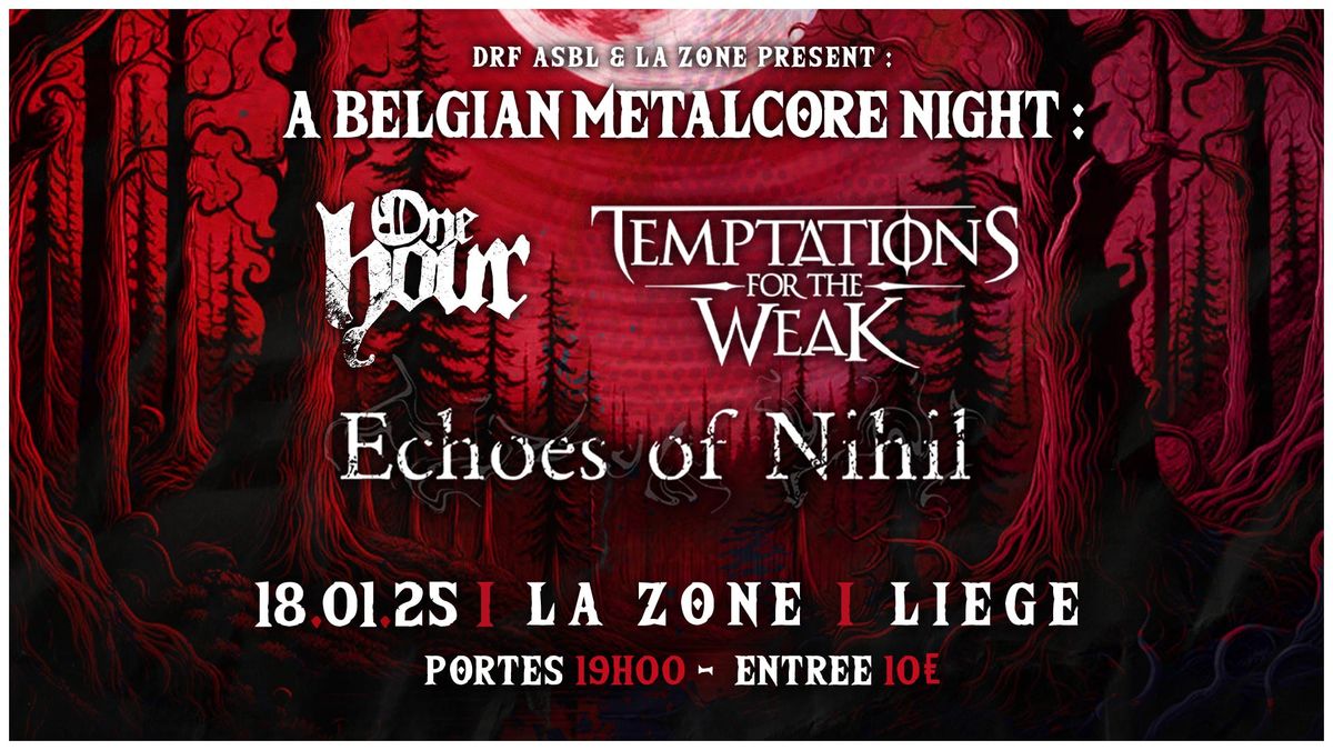 A Belgian Metalcore Night | La Zone | 18.01.25