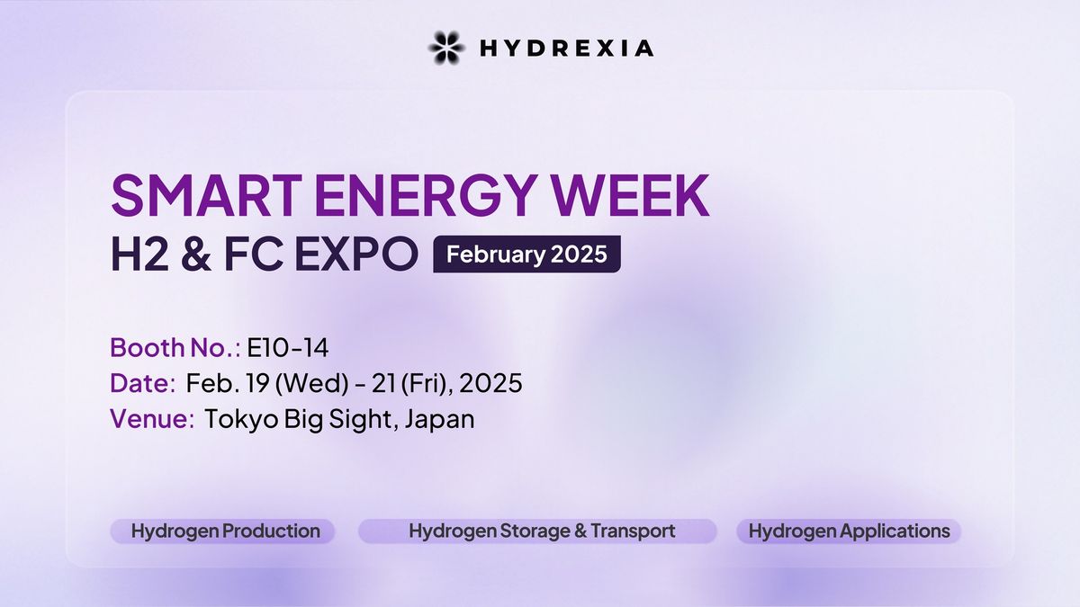 Smart Energy Week 2025 \u2014 H2 & FC EXPO