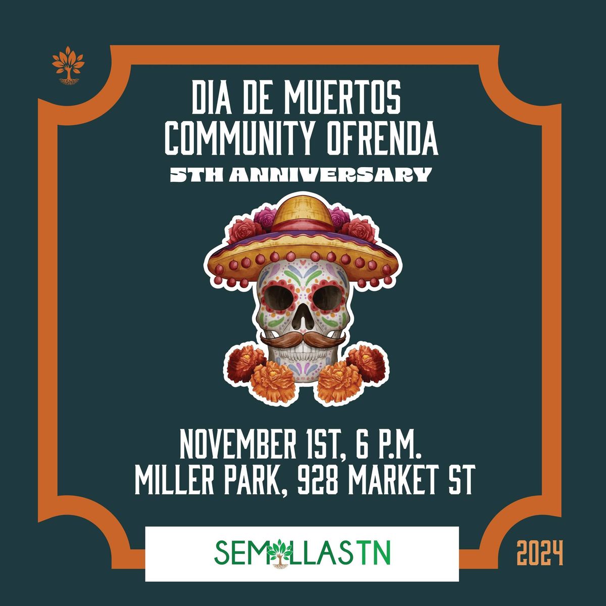 D\u00eda de Muertos Ofrenda Comunitaria 2024