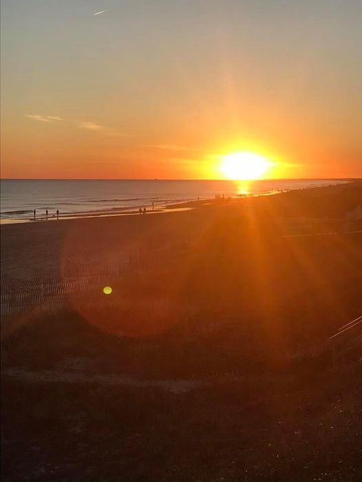 Beach Yoga, Western Regional Beach Access, Emerald Isle, 5 May 2021